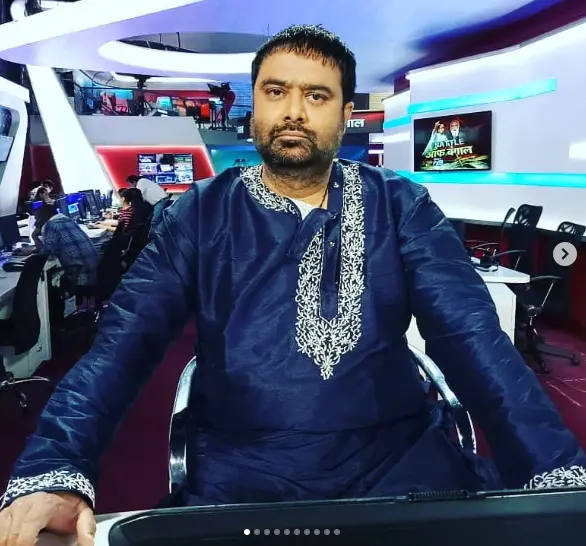 "Welcome to the official Instagram page of Deepak Chaurasia, a seasoned journalist and news anchor.