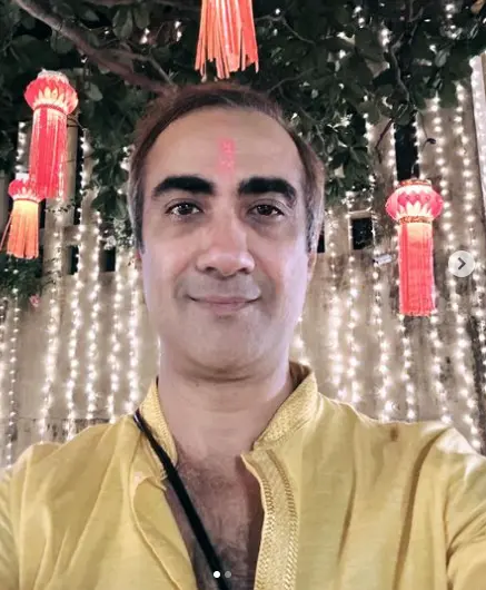 A close-up image of Ranvir Shorey,