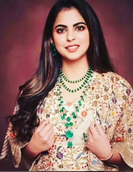 "Snapshot from Isha Ambani's Instagram profile, showcasing moments of her elegant lifestyle, professional achievements, and philanthropic efforts. Each post reflects her influence and grace as a prominent figure in the business world."